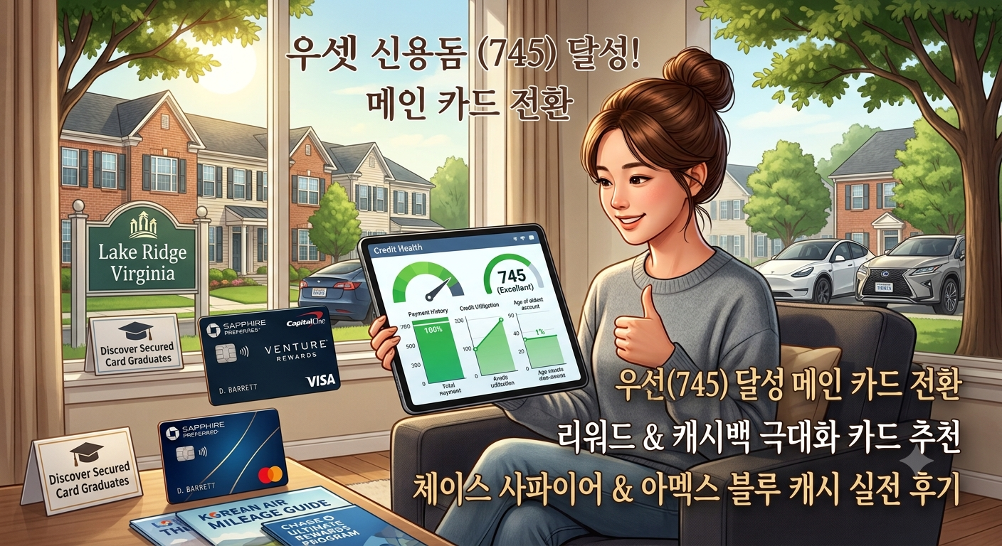 신용 점수 740점