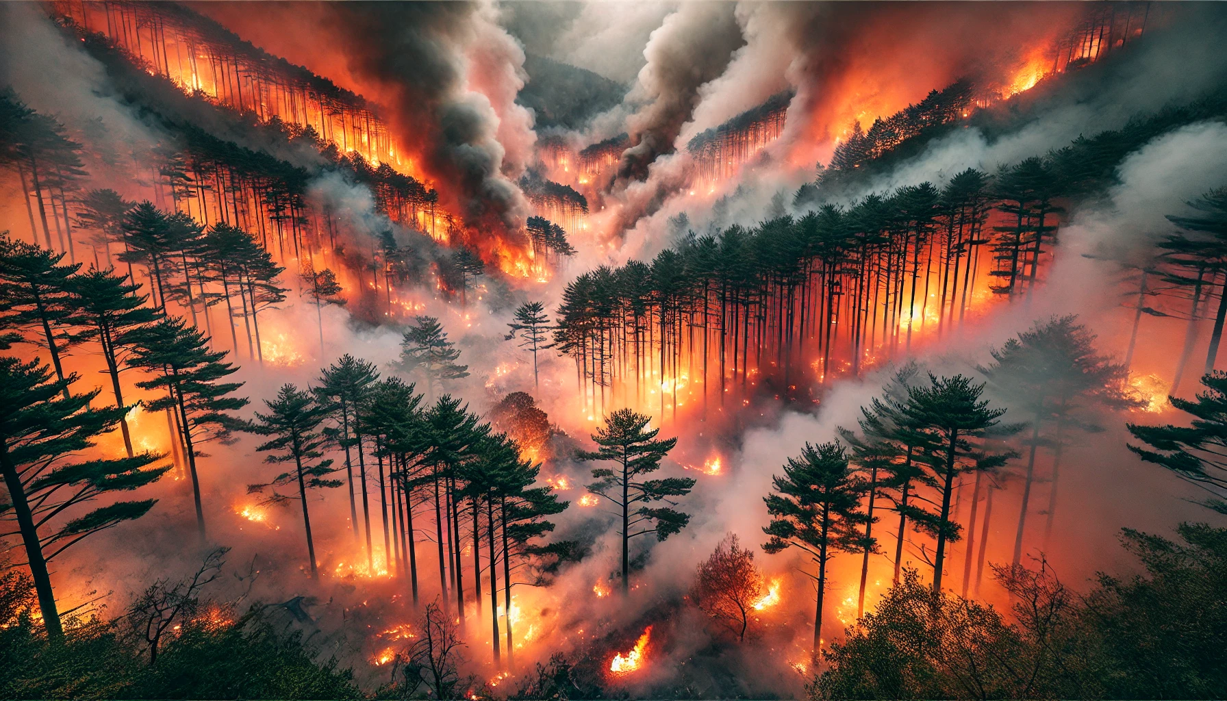 의성 산불, 12,500헥타르 삼켜…역대 3번째 대형 산불 피해