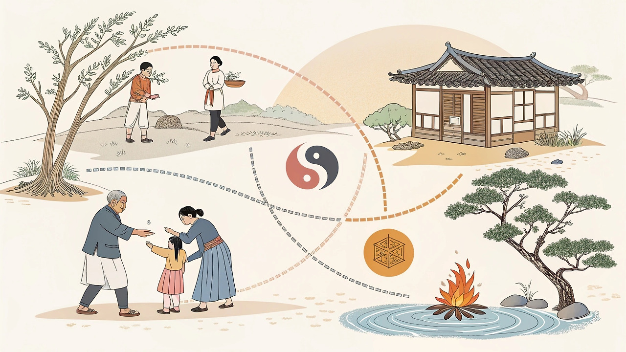 인간 관계가 포함된 사주 관련 사진