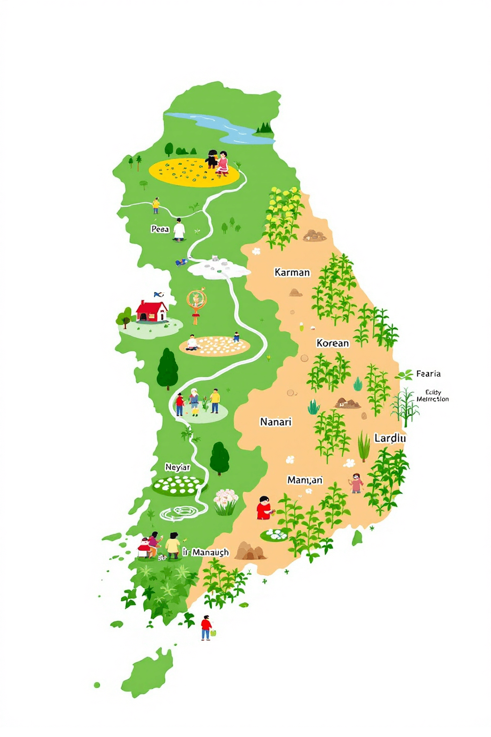 완두콩 사진입니다.