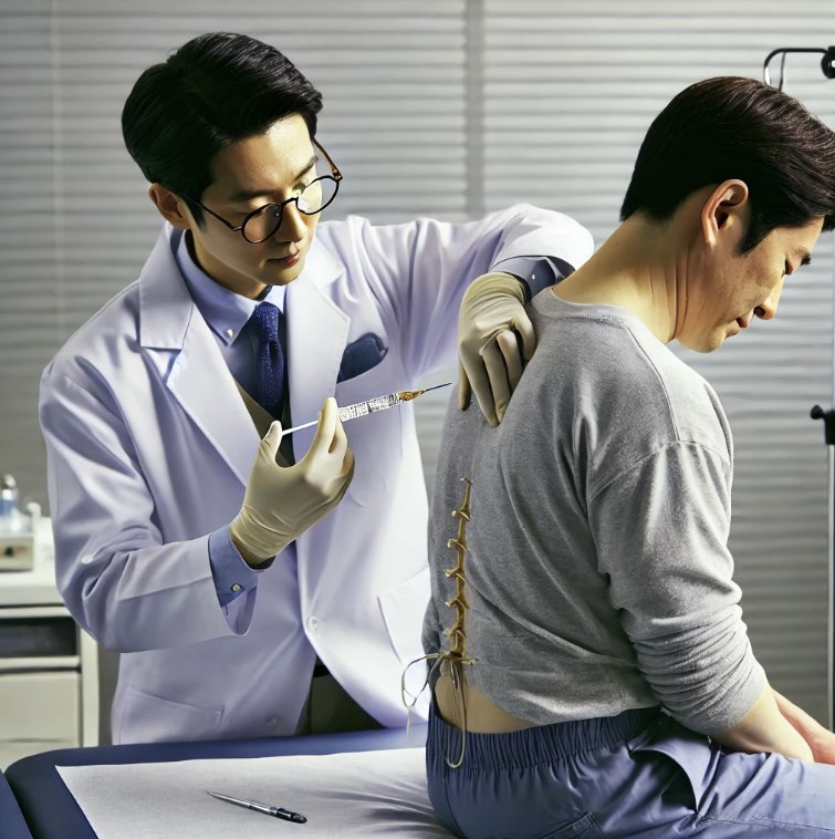 신경차단술 vs 프롤로 주사 효과에 관한 사진