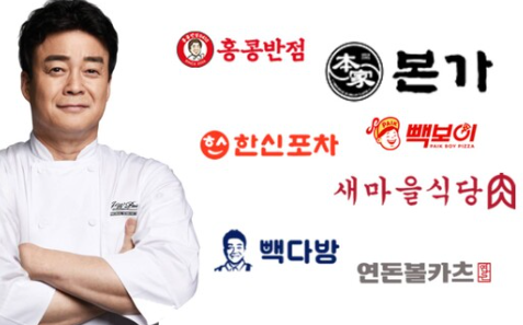 백종원 브랜드 모음