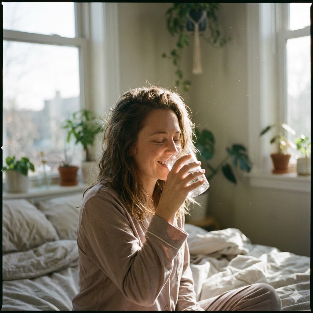 물을 마신 시간이 만든 몸의 변화들 사진