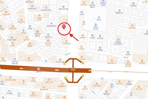 푸글렌 상수점 위치