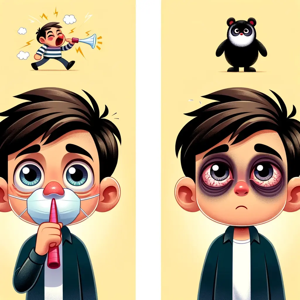 다크서클은 눈 밑이 어두워 보이는 증상으로, 정확한 의학 용어는 아니지만 많은 사람들이 경험하는 일반적인 현상입니다. 이 현상은 주로 혈관 비침 현상으로 발생합니다. 눈 밑 피부가 얇아 혈관이 비치면서 눈 밑이 어두워 보이는 것이죠. 이외에도 여러 원인이 있으며, 오늘은 그 원인들과 개선 방법에 대해 알아볼께요~