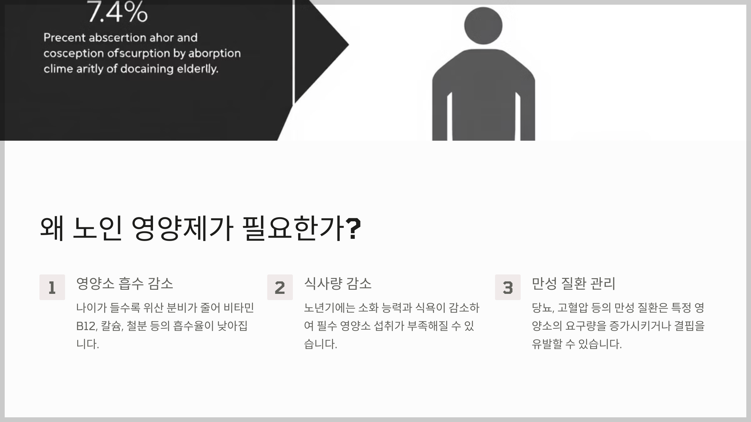 노인 영양제