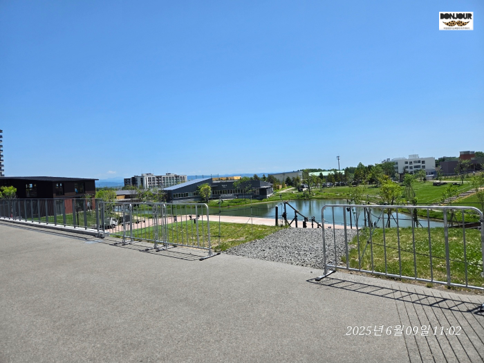 홋카이도 볼파크 F빌리지 공원 및 주변 시설