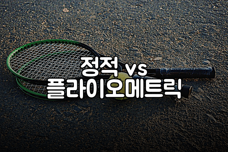 정적 vs 플라이오메트릭