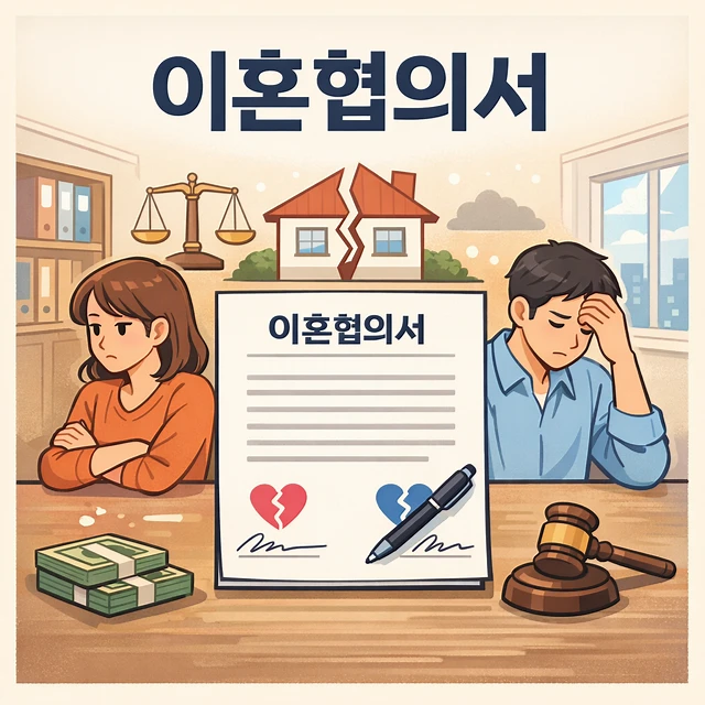 이혼협의서