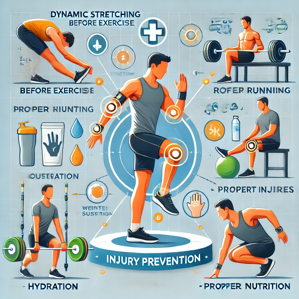부상예방과 회복방법