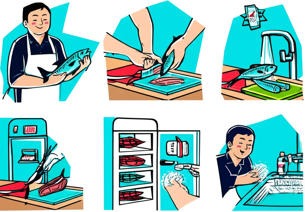 식중독 없는 건강한 회식, 횟집 위생..