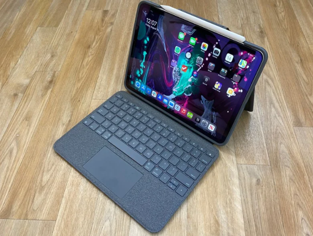 로지텍 폴리오 터치 - 로지텍 폴리오 터치 애플 펜슬 부착