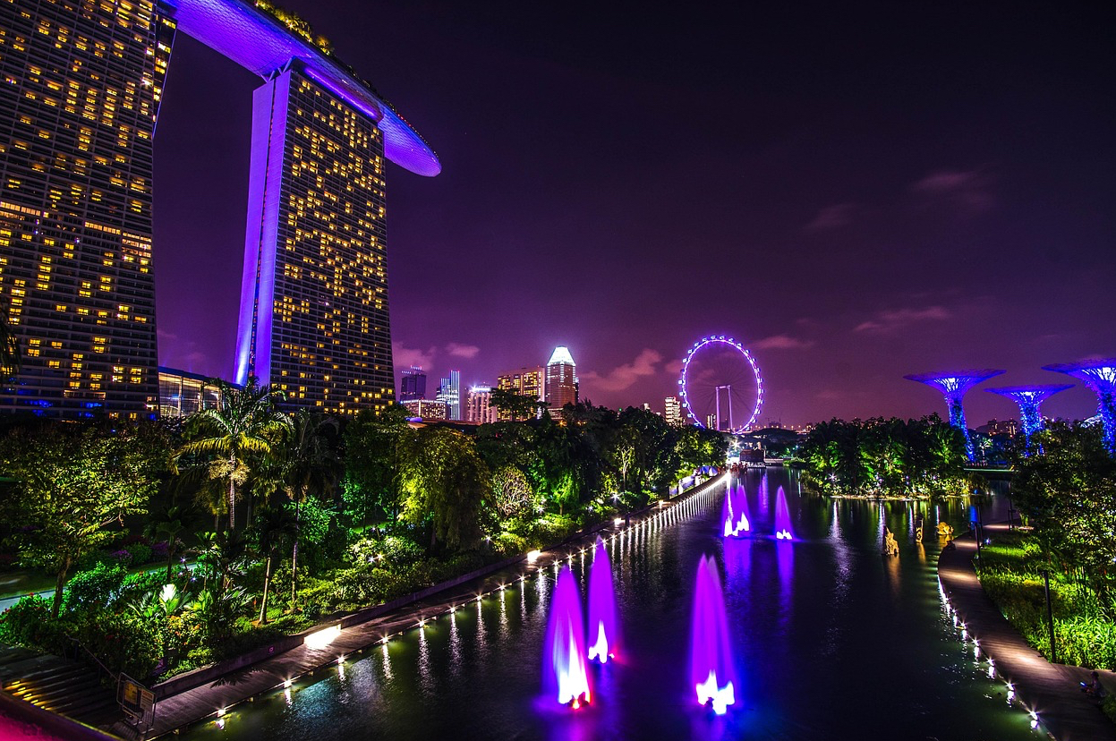 마리나베이 여행 사진