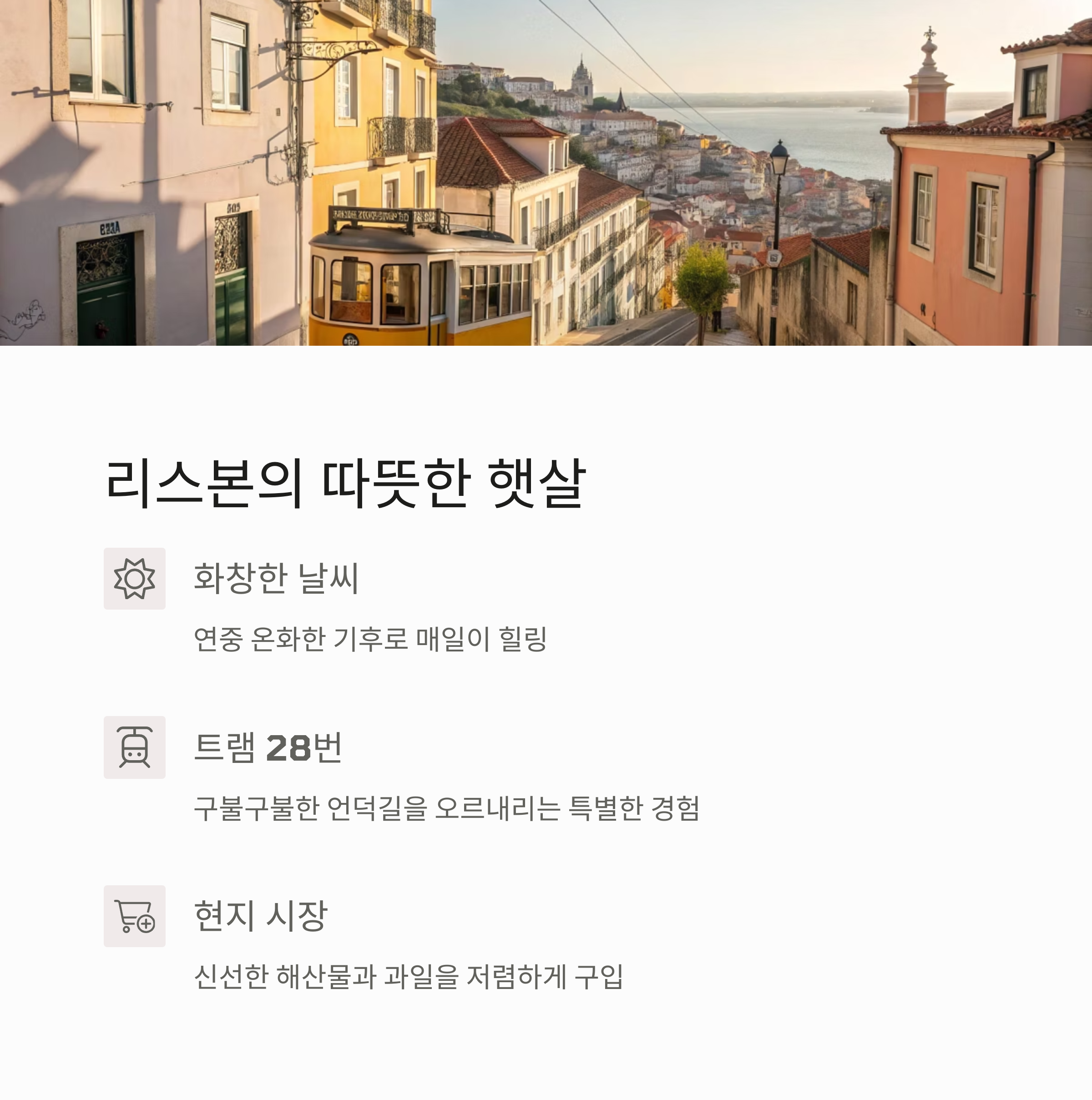 유럽 한달살이 추천 도시 – 프라하, 리스본, 바르셀로나 비교