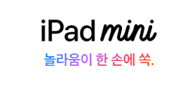 애플 아이패드 미니 A17 프로(2024)