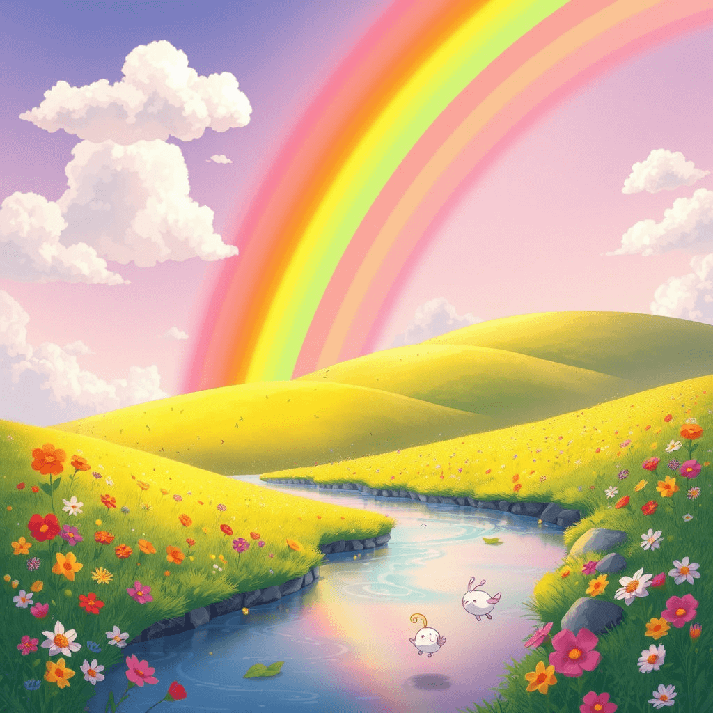 무지개 나오는 꿈 해몽