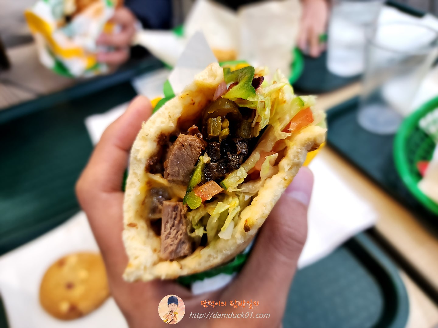 써브웨이 스테이크 & 치즈