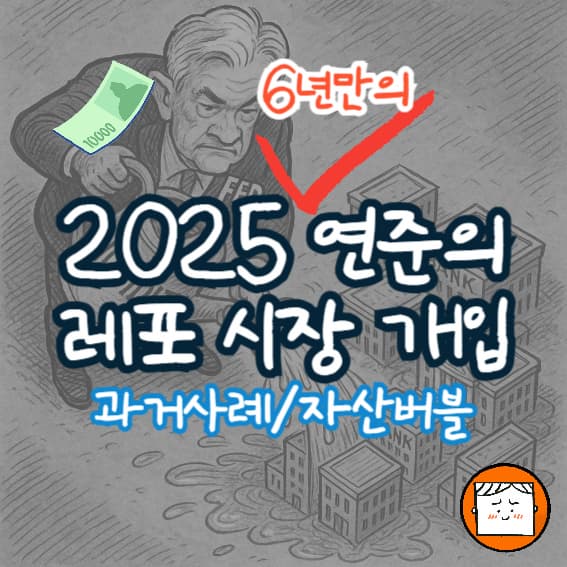 2025 연준의 레포 시장 개입: 다가오는 자산 시장의 버블과 투자 전략