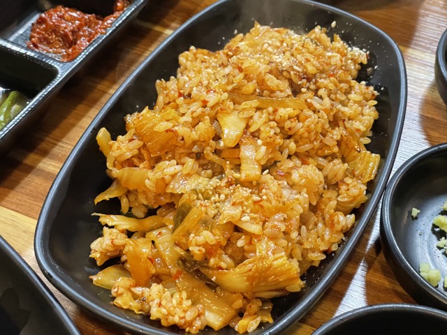 약목식육식당 약목숯불구이 볶음밥