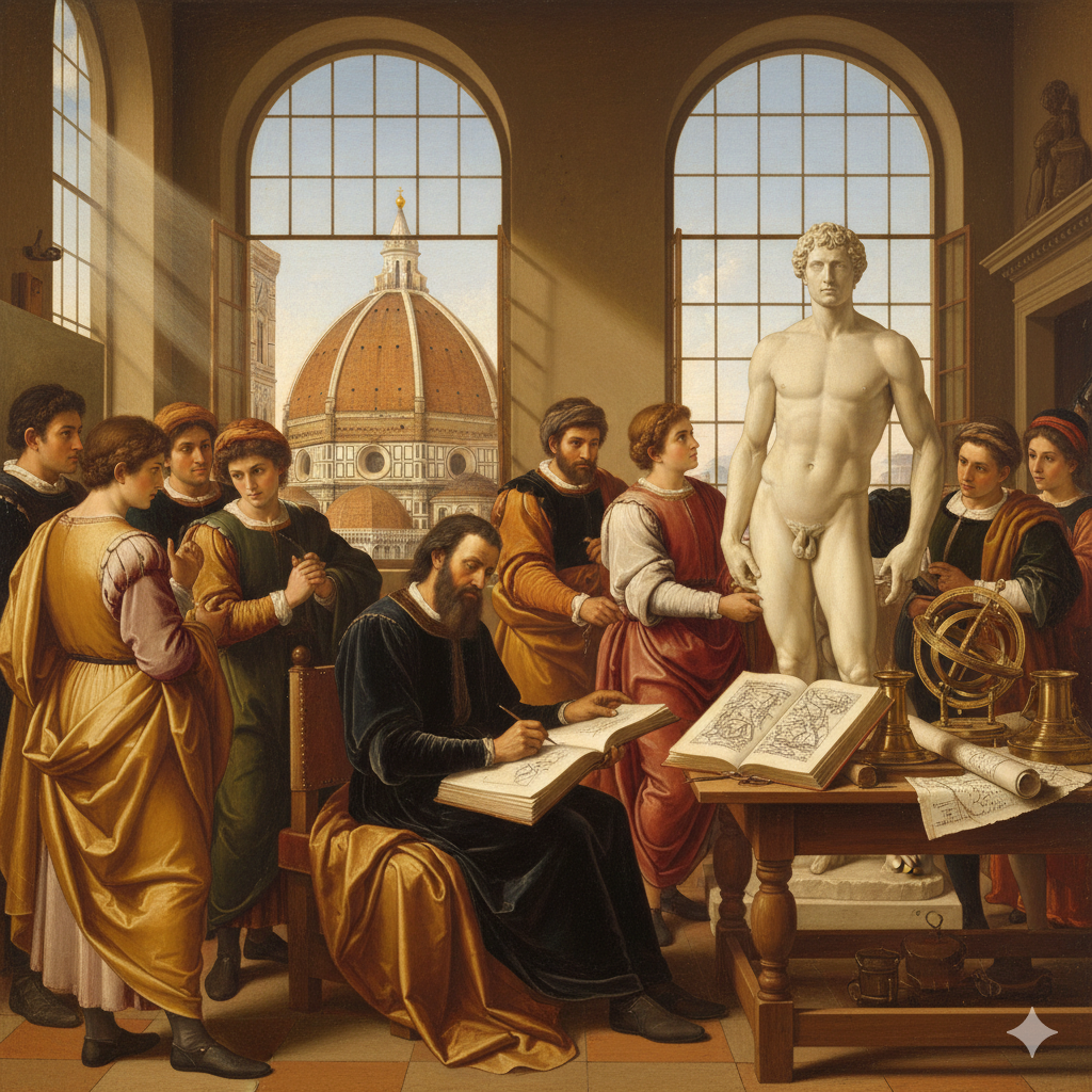 르네상스의 탄생: 피렌체와 인간 중심 세계관의 부활