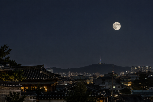 달의 같은 면만 보이는 이유, 달도 자전할까?