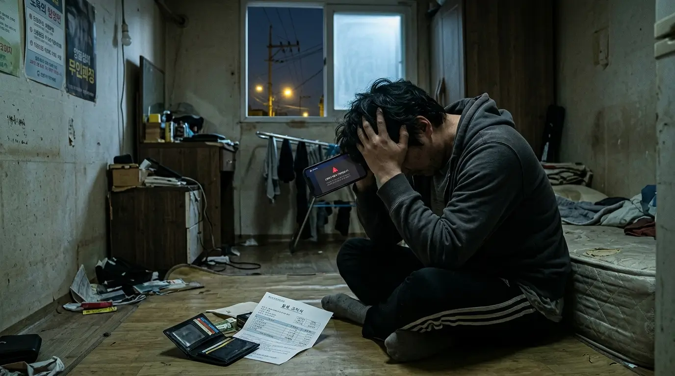무직자-세입자-보증금-대출-절망감-공감-현실-묘사