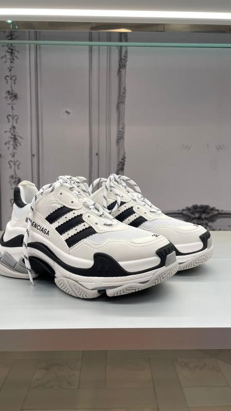 발렌시아가 x 아디다스 트리플S 스니커즈 남여공용 3컬러 710021