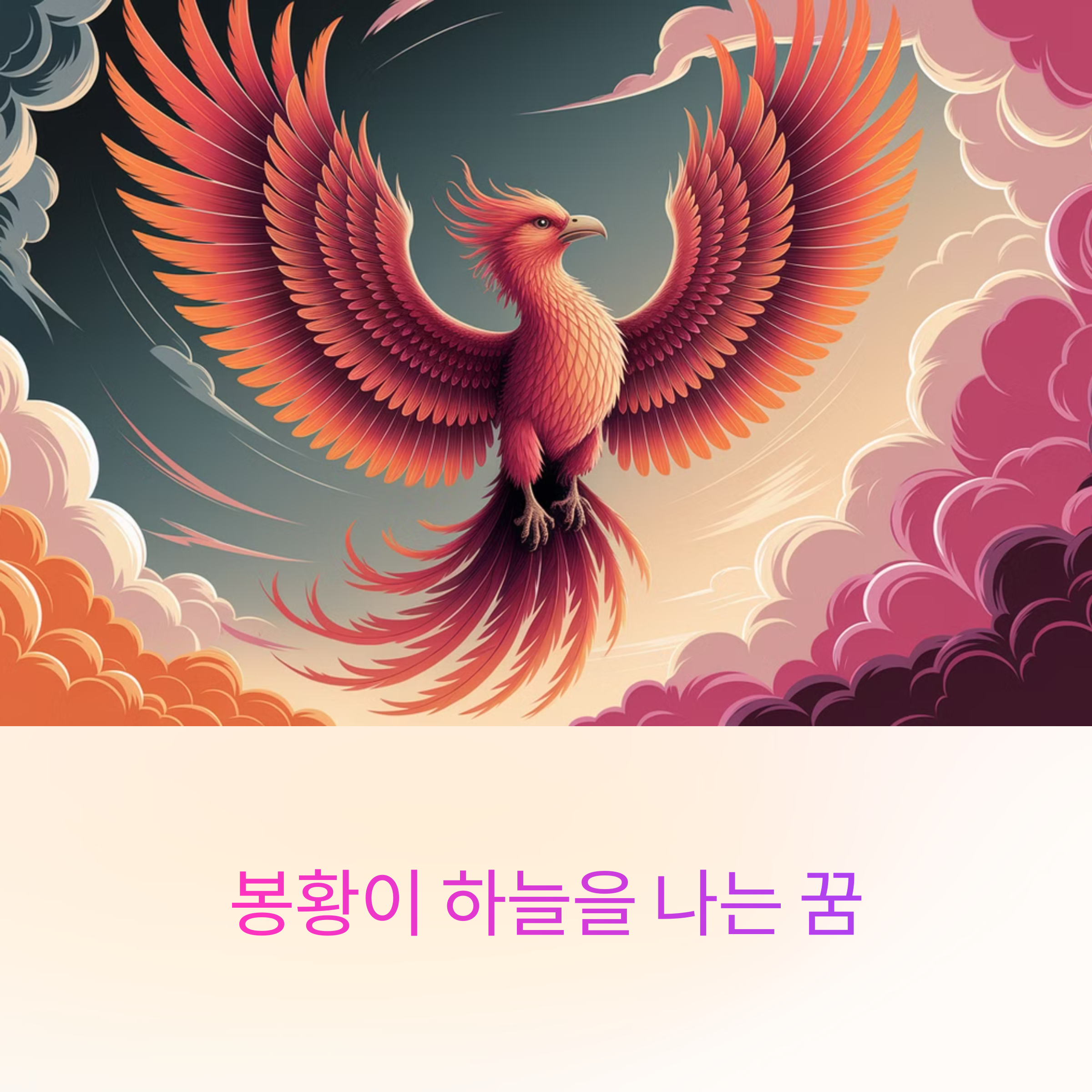 봉황이 하늘을 나는 꿈