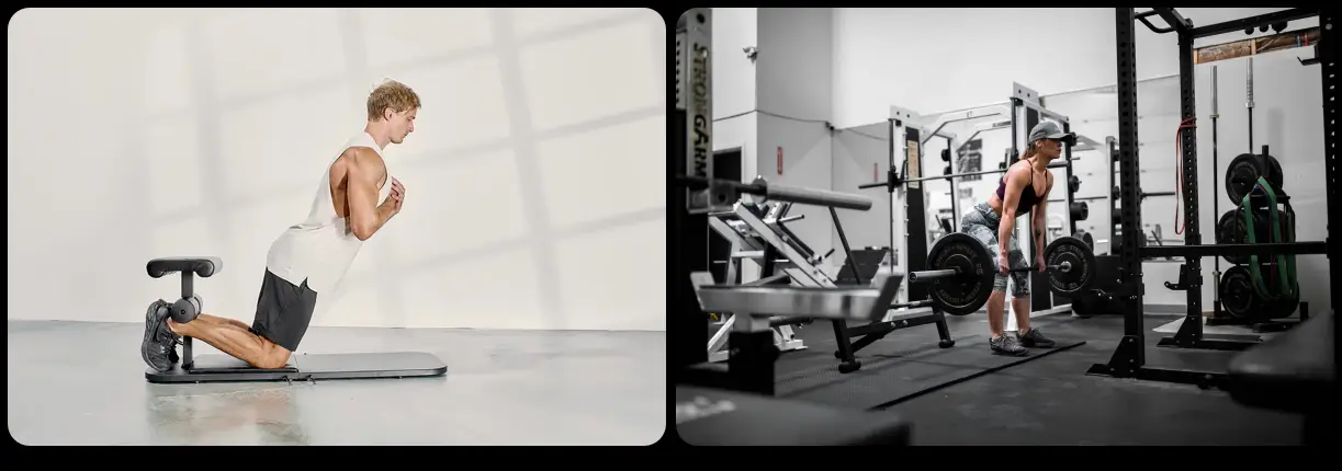 르딕 햄스트링 운동(Nordic Hamstring Exercise, NHE)과 스티프 레그 데드리프트(Stiff-Leg Deadlift, SDL)