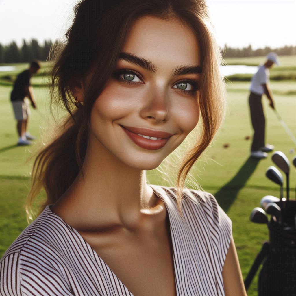 실외골프연습장 배경