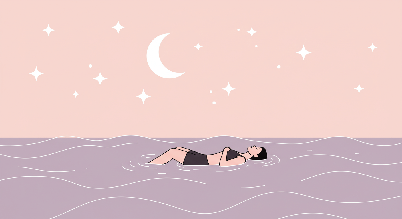 회복을 위한 몰입: 플로팅 탱크와 감각 차단 공간