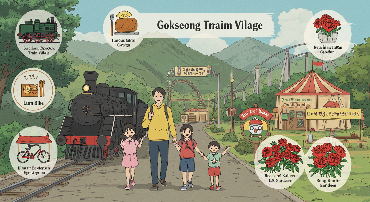 곡성 기차마을 당일 여행 추천 동선