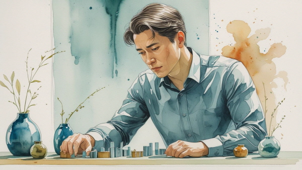 INTJ는 연고주의 안에서 감정적 피로보다는 구조적 비효율에 더 민감하게 반응합니다에 관한 그림