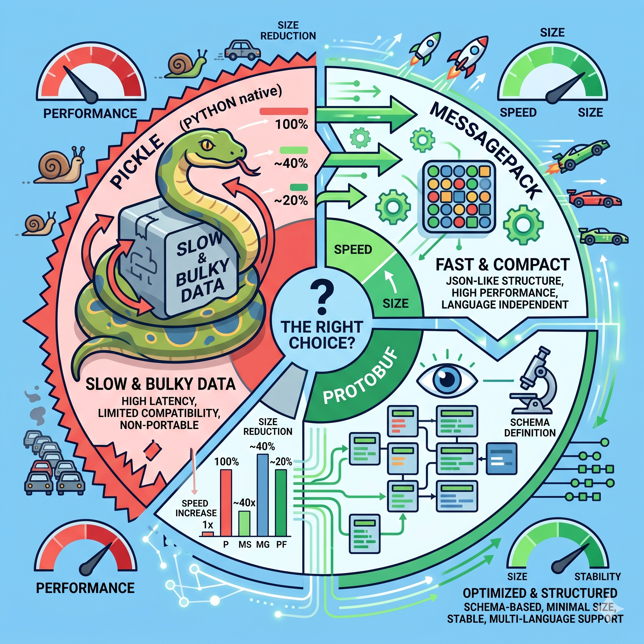 MessagePack과 Protobuf