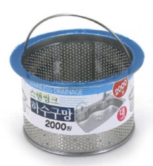 다이소-스텐싱크-하수구망