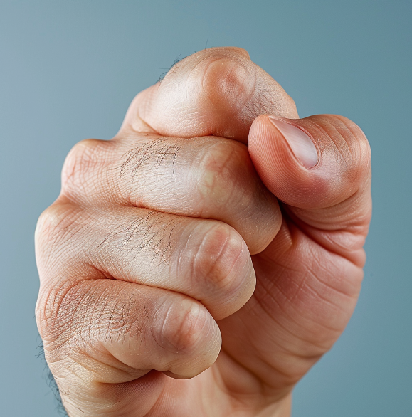 손가락 부었을때