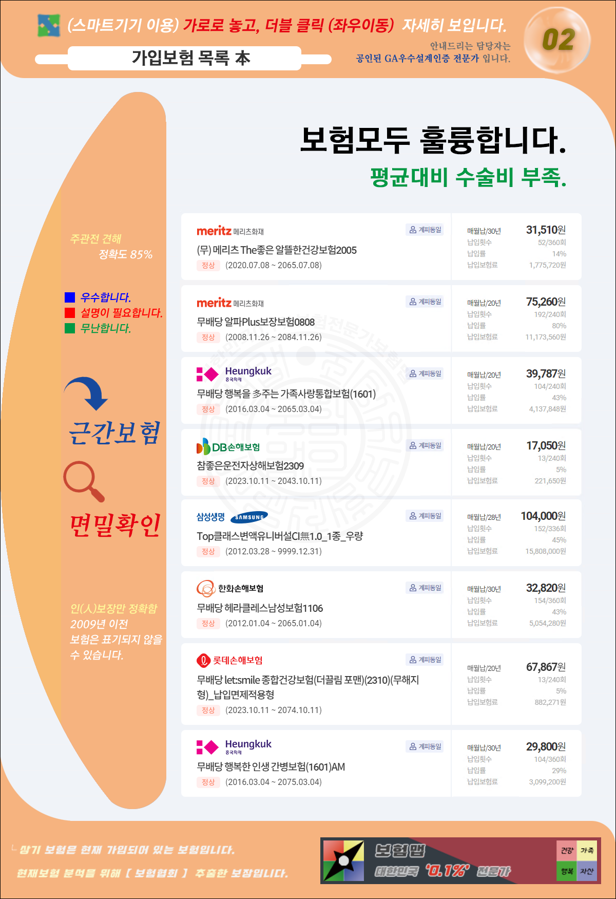 김효길님보장분석목록