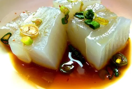 청포묵무침