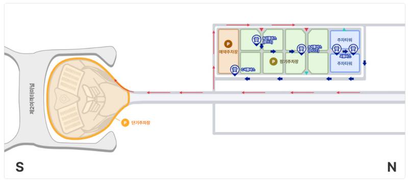인천공항 제2여객터미널 주차장