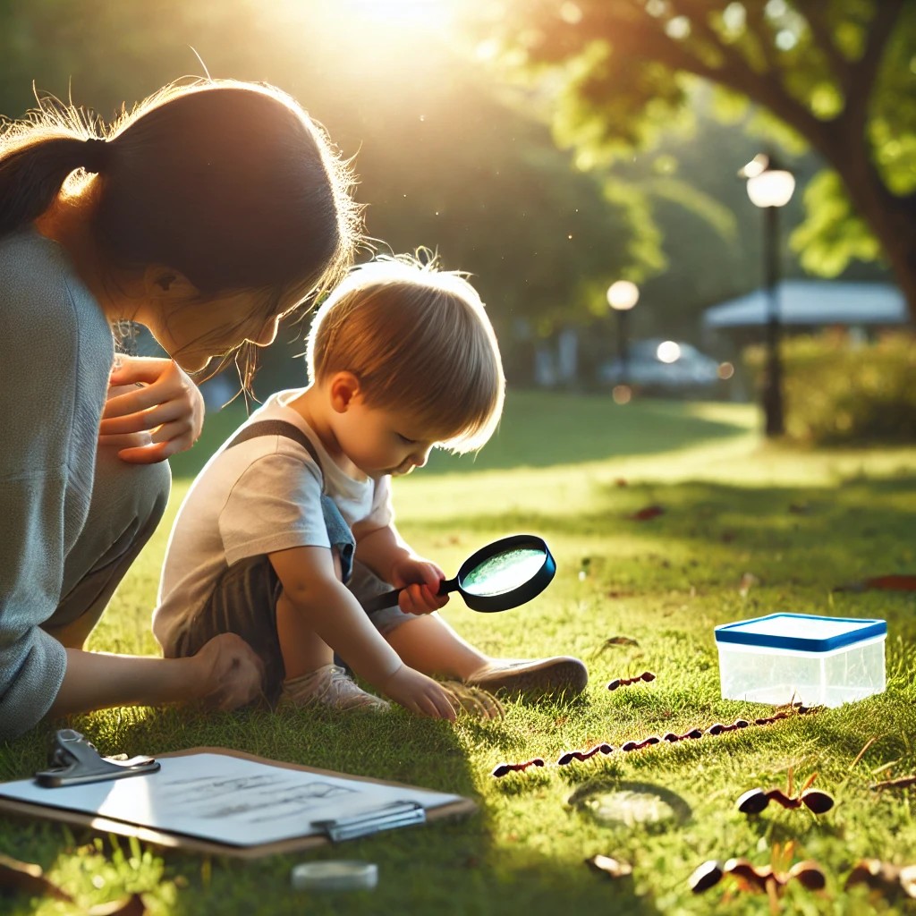 아이들과 함께하는 개미 관찰 놀이 아이디어