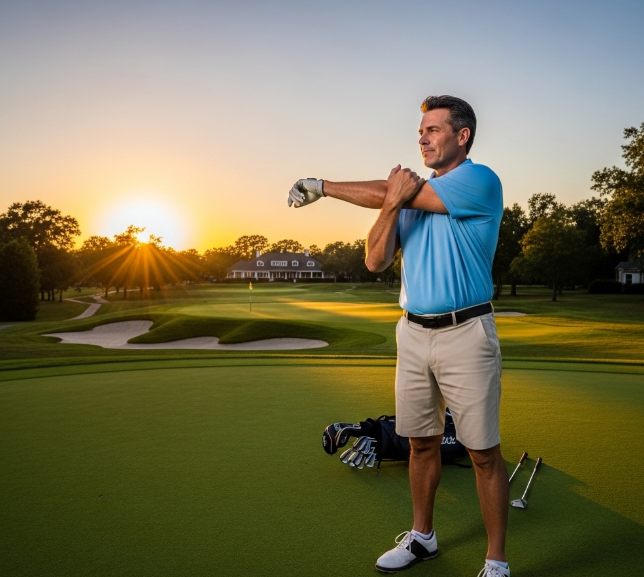 골프 라운드 후 스트레칭 방법 (유연성, 피로회복, 부상예방) 관련이미지