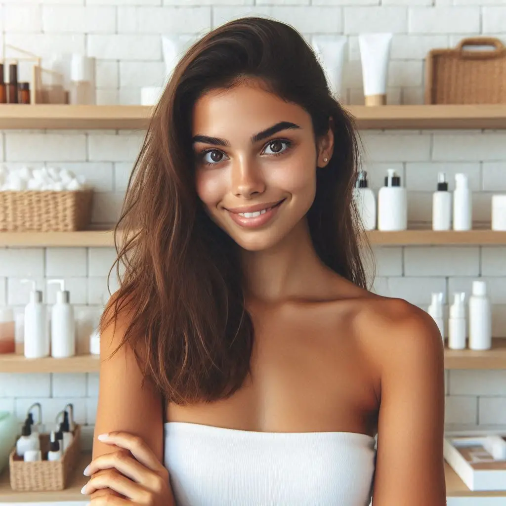 피부,체형관리 샵 배경