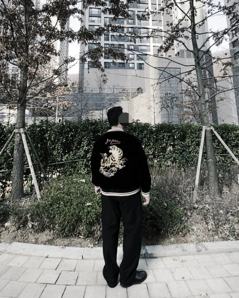 데일리룩('26. 3. 29.)NONSTOCK 리버시블 스카잔 자켓 논스탁 브론슨 그린 SUKAJAN 호시히메, 무신사스탠다드 레플리카 퍼티그 팬츠, 폴로랄프로렌 탈란레더 첼시부츠