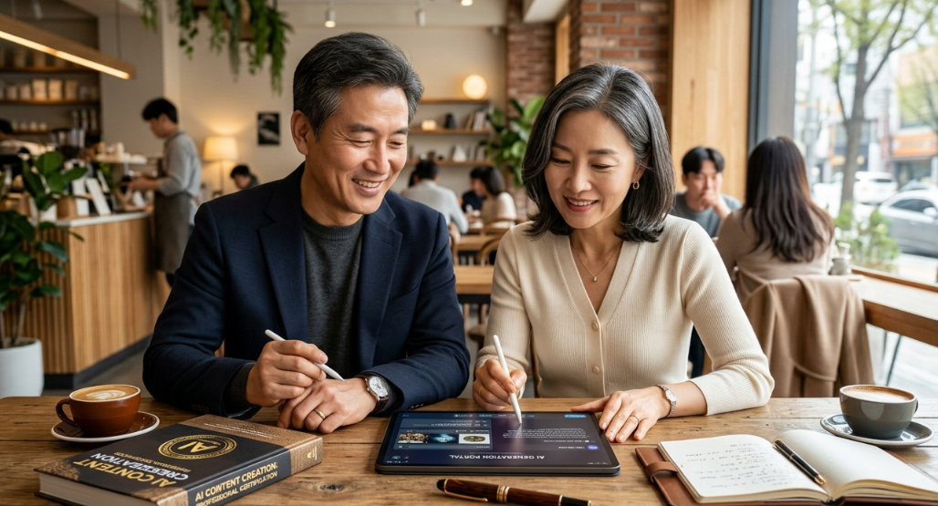 [4050 재취업] AI 활용 능력부터 아날로그 자격증까지, 은퇴 후 월 300만 원 수익 구조 만드는 법