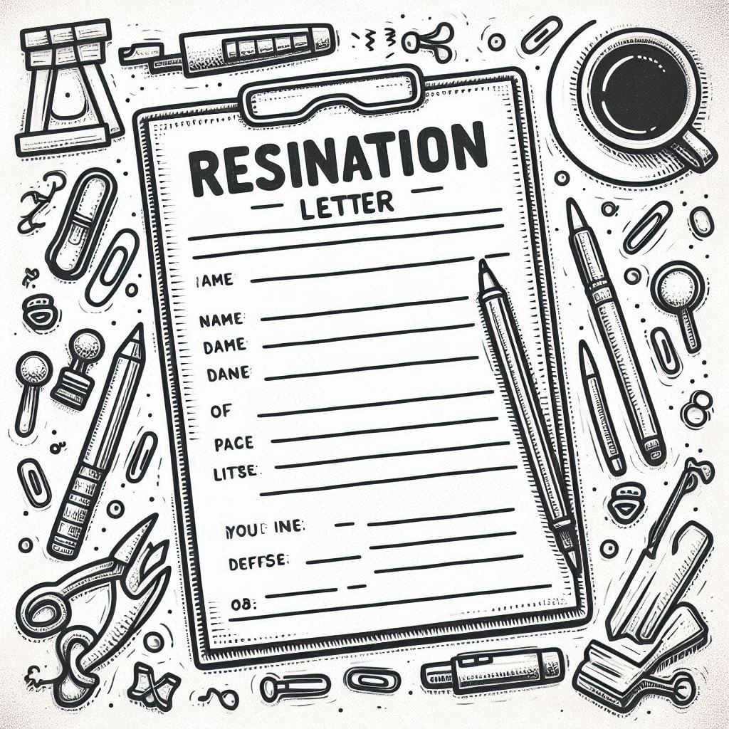 사직서-작성하기3