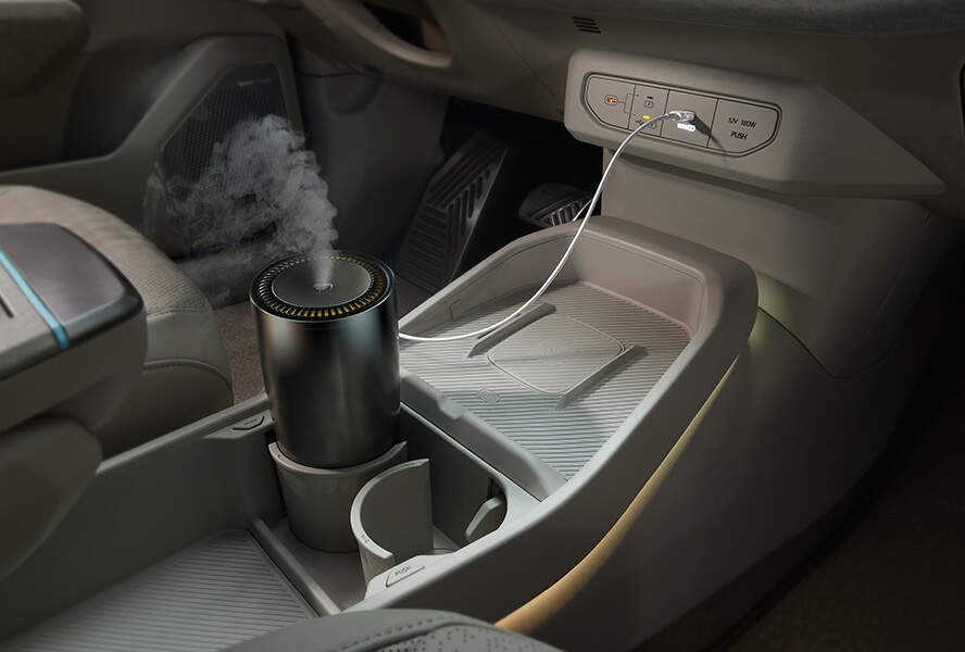 기아 ev4 내부 인테리어