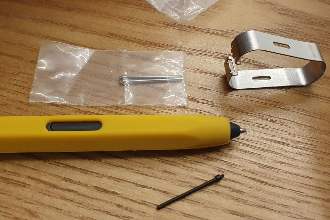 갤럭시탭 갤럭시노트 S펜 펜심 교체 방법