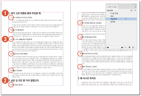 단락스타일41