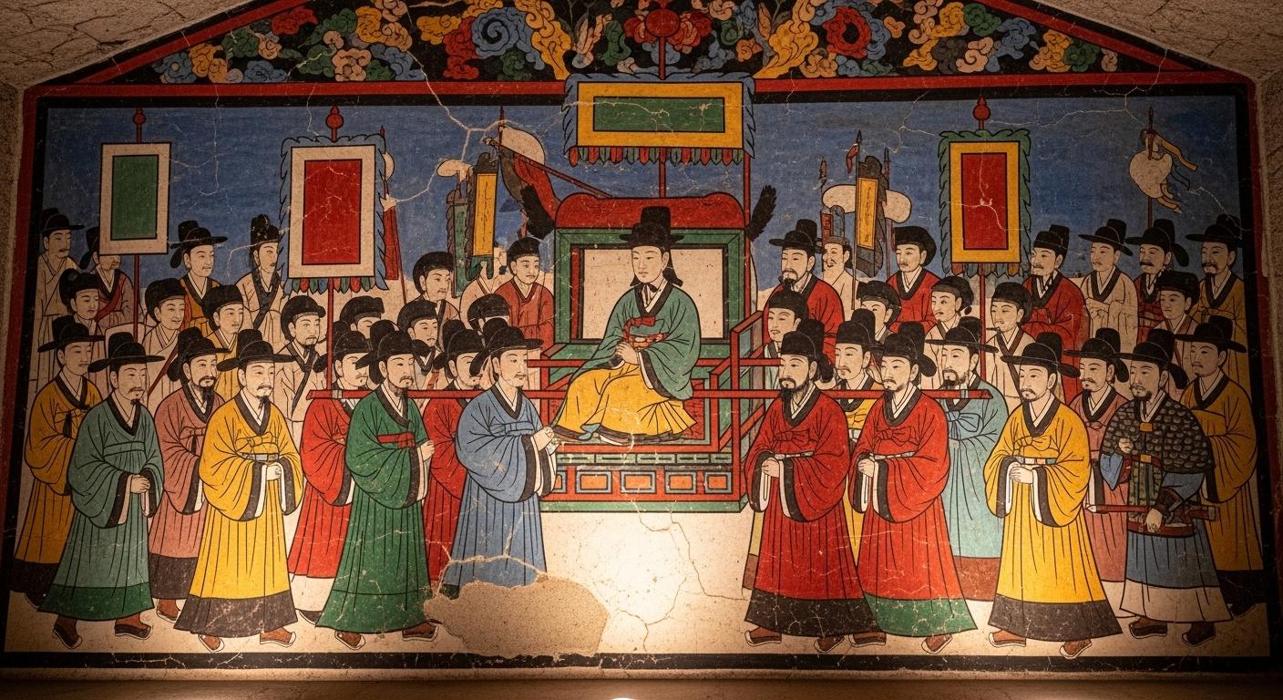 고구려 왕 계보도