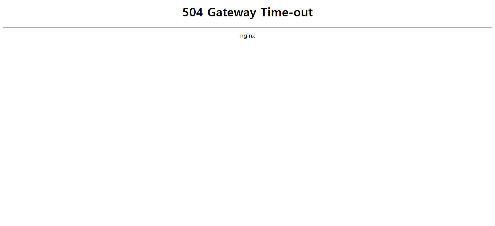 Vultr Plesk 패널: 워드프레스 사이트에서 504 Gateway Timeout 오류 발생 시